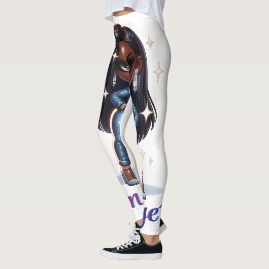 OnLaye1 Ebony Jean Diva Leggings (Links)