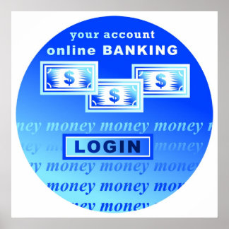 Online-Banking Poster