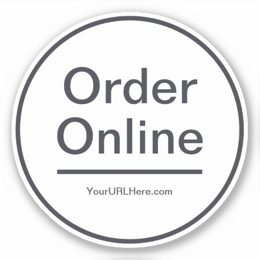 Online-Bestellung - Fensterdekor Aufkleber (Vorderseite)