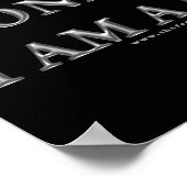 Online bin ich ein Gott Poster (Ecke)