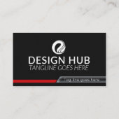 Online-Designer-Visitenkarte Visitenkarte (Rückseite)