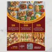 Online dieses elegante Menü & Price (Vorderseite)