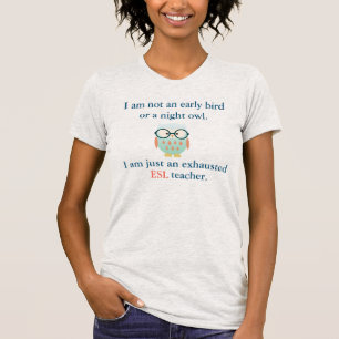 Online ESL Lehrer (Kurzer Ärmel). T-Shirt