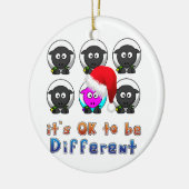 Online-Farmschaf - Weihnachten Keramikornament (Links)