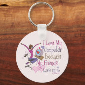 Online-Freunde Schlüsselanhänger (Vorderseite)