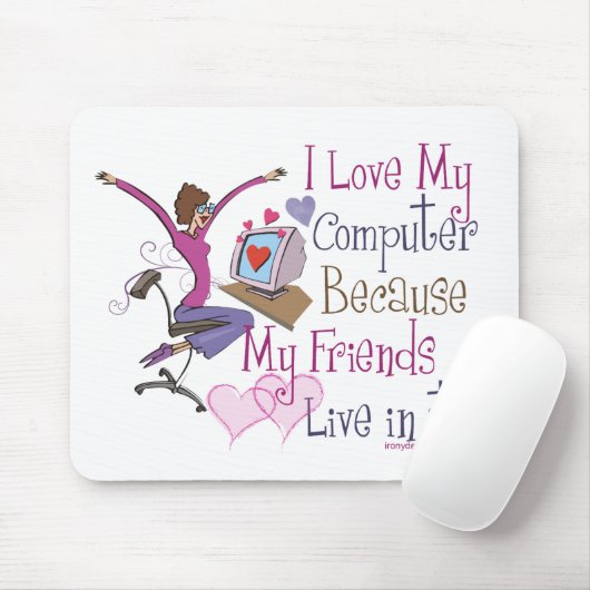 Online Friends Mousepads (Mit Mouse)