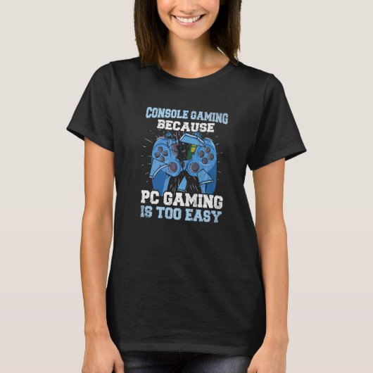 Online-Gamer für eine Controller-Freak T-Shirt (Vorderseite)