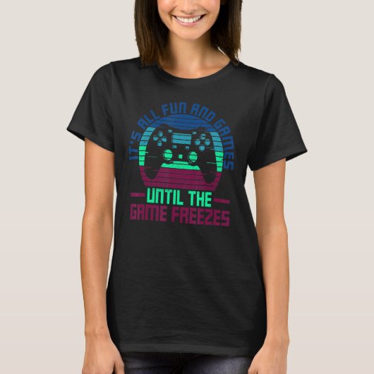 Online-Gamer für einen Controller-Freak 1 T-Shirt (Vorderseite)