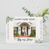 Online haben wir die Neujahrsankündigung verschobe Ankündigung (Stehend Vorderseite)