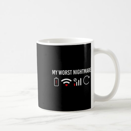 Online Kleidung Computer Video Game Geek My Worst Kaffeetasse (Rechts)