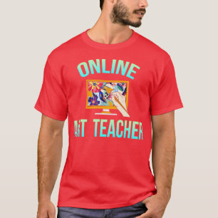 Online-Kunstlehrer T-Shirt