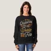 Online Ordained Catholic Priests Wedding Officiant Sweatshirt (Vorne ganz)