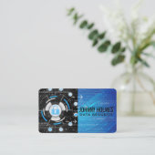 Online Security | Cyber Technology | AI Visitenkarte (Stehend Vorderseite)