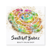 Online Shop Beautique Rainbow Gold QR-Logo