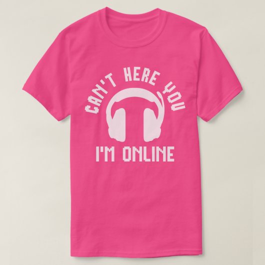 Online Streaming Online Streamer 1 T-Shirt (Design vorne)