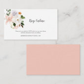 Online UAWG Lilies Magnolias Peonies Rose Blues Begleitkarte (Vorne/Hinten)