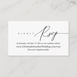 Online-UAWG, moderne Schwarz-Script-Verschlüsselun Begleitkarte