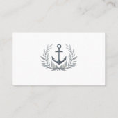 Online UAWG QR Code Website für Hochzeiten am Stra Visitenkarte (Rückseite)