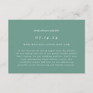 Online-UAWG und Info-Karte für einfache Zweigstell Save The Date