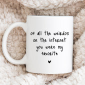 Online Verabred Match Funny Girlfriend Kaffeetasse