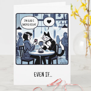 Online Verabredet Humoraler Zitat Funny Valentinst Karte