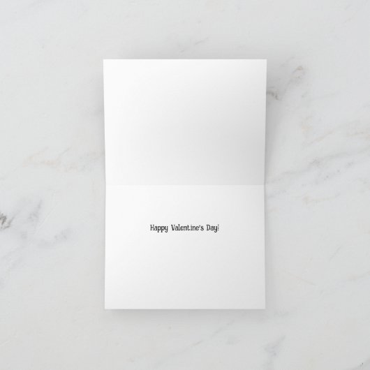 Online-Verabredet Valentine Feiertagskarte (Innenseite)