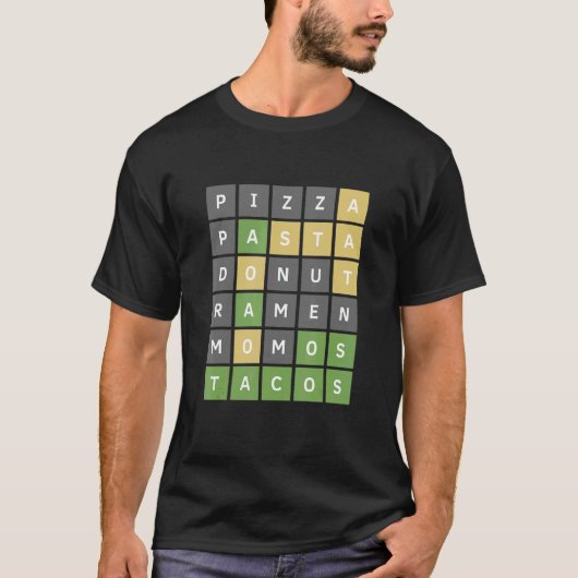 Online Word Game T-Shirt (Vorderseite)