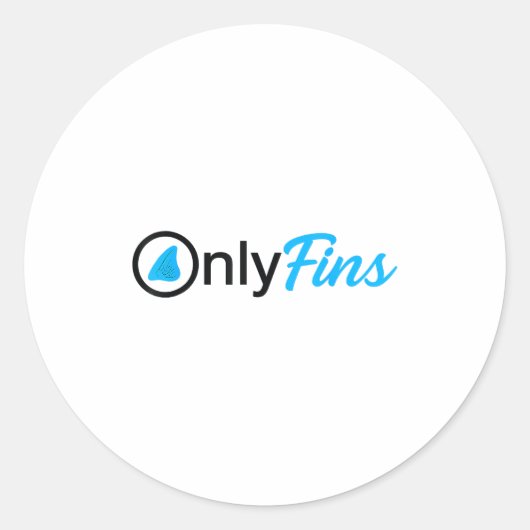 Only Adise Fins Funny B Salmon And Steelhead Fishi Runder Aufkleber (Vorderseite)