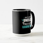 Only best uncles get promoted to godfather tasse (VorderseiteRechts)