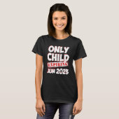 Only Child Expiring June 2023 Big Bro Sis Announce T-Shirt (Vorne ganz)