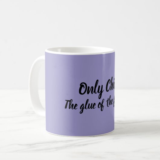 Only Child Kaffeetasse (Vorderseite Links)