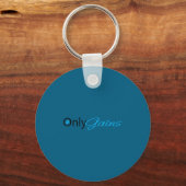 Only Gains _ Funny Gym Motivation  Schlüsselanhänger (Vorderseite)