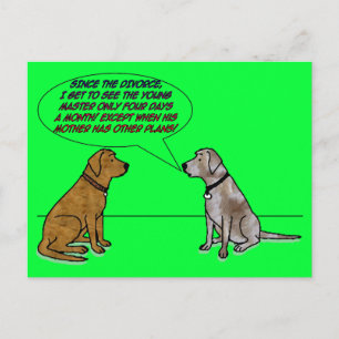 Only Get to See The Young Master, Unless...... Postkarte