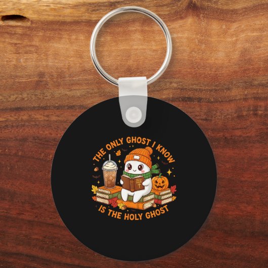 Only Ghost I Know Is The Holy Ghost - Christian Ha Schlüsselanhänger (Vorderseite)