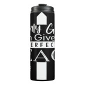 Only God Can Give Us Perfect Peace Thermosbecher (Vorderseite)