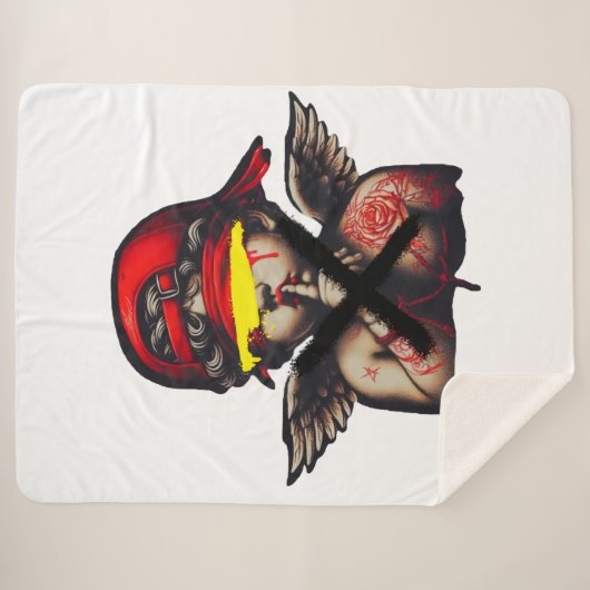 ONLY GOD CAN JUDGE ME SHERPADECKE (Vorderseite (Horizontal))