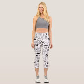 Only good vibes capri leggings (Vorderseite)