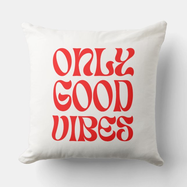 Only good vibes kissen (Vorderseite)