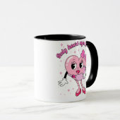 Only Heart Eyes for You Valentine Design • Cute Pi Tasse (VorderseiteRechts)
