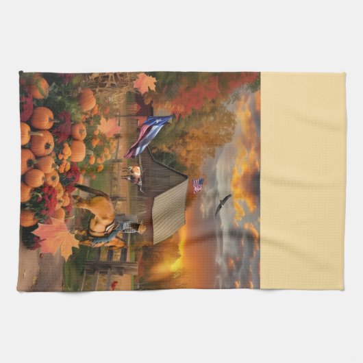 Only in America  Geschirrtuch (Horizontal)