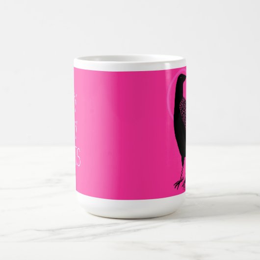 "Only Shiny Objects" sagt Crow Kaffeetasse (Mittel)