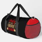 Only The Brave Teach Apple Design Duffle Bag (Rechte Ecke)