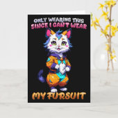 Only Wearing This Since I Can't Wear My Fursuit I Karte (Gelbe Blume)