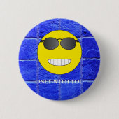 Only with you button (Vorderseite)