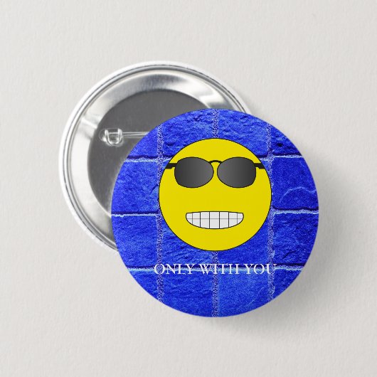 Only with you button (Vorne & Hinten)