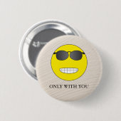 Only with you button (Vorne & Hinten)
