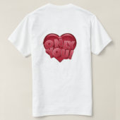 Only you. T-Shirt (Design Rückseite)