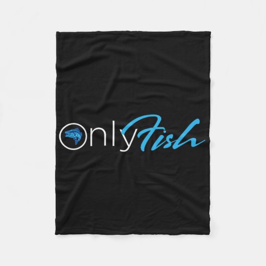 Onlyfish Fishing T-Shirt Fleecedecke (Vorderseite)