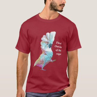 Onni Cockatoo denken Sie außerhalb des Käfig-Shirt T-Shirt