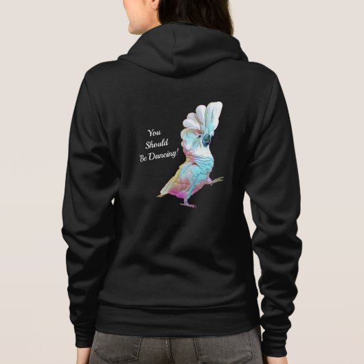 Onni Cockatoo sollten Sie Kapuzenpulli tanzen Hoodie (Rückseite)